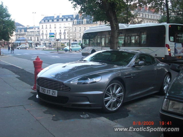 Aston Martin DBS spotted in Dijon, France