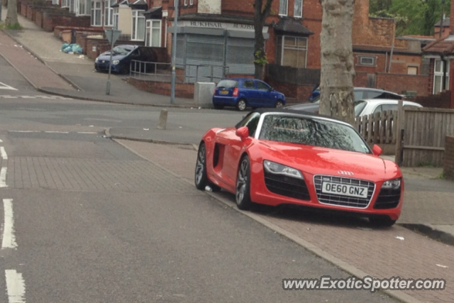 Audi R8 spotted in Birmingham, United Kingdom