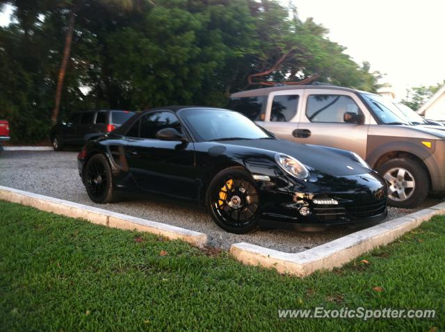 Porsche 911 Turbo spotted in Islamorada, Florida