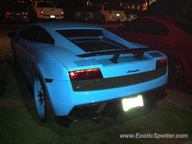 Lamborghini Gallardo spotted in Hilton Head, South Carolina
