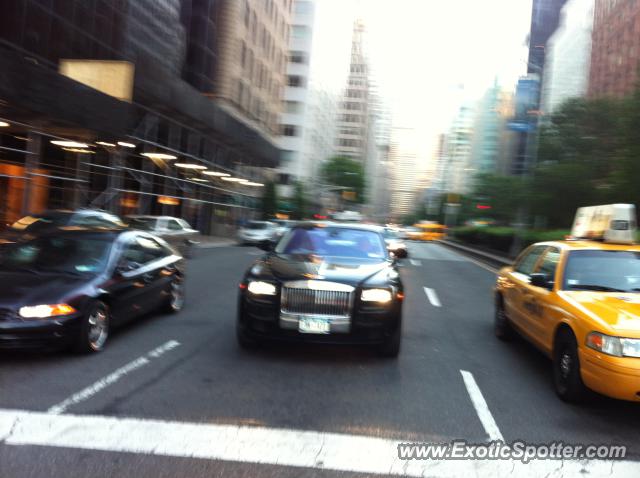 Rolls Royce Ghost spotted in New York, New York