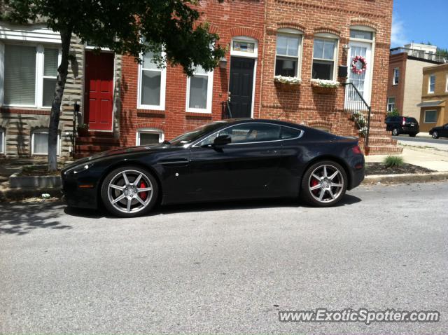 Aston Martin Vantage spotted in Baltimore, Maryland