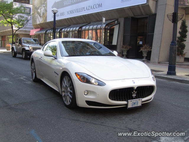 Maserati GranTurismo spotted in Toronto, Canada