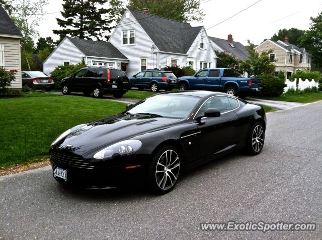 Aston Martin DB9 spotted in Falmouth, Maine