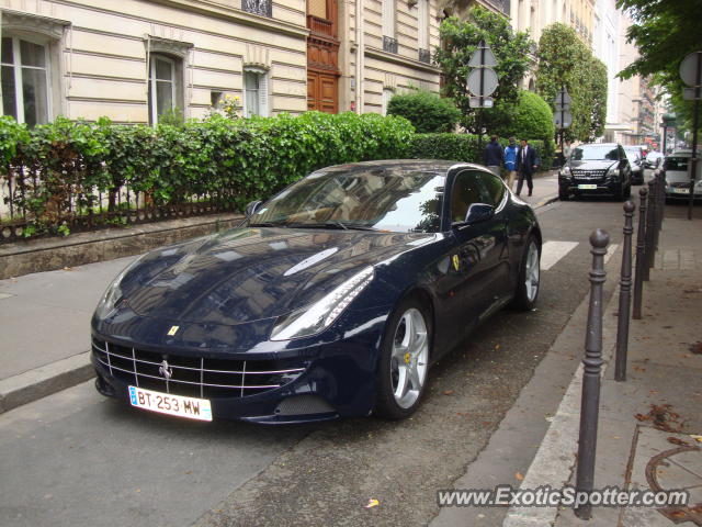 Ferrari FF spotted in Paris, France