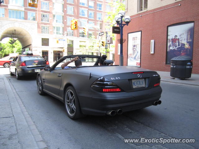 Mercedes SL 65 AMG spotted in Toronto, Canada