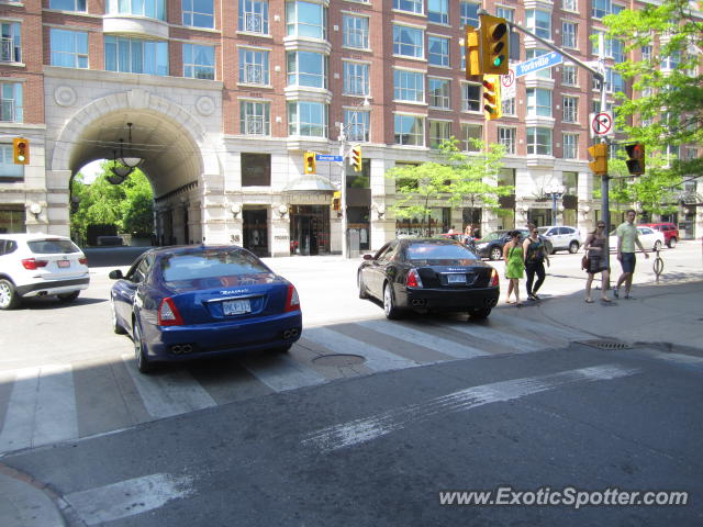 Maserati Quattroporte spotted in Toronto, Canada