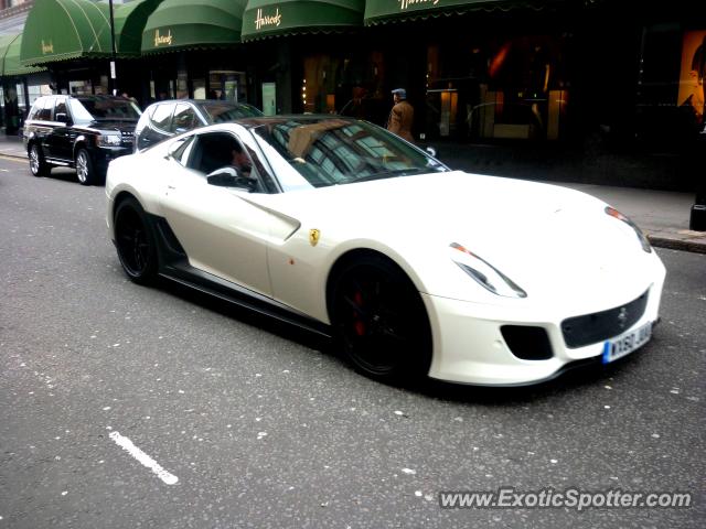 Ferrari 599GTB spotted in London, United Kingdom
