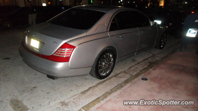 Mercedes Maybach spotted in Miami, Florida