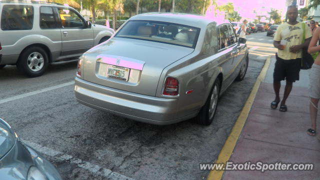 Rolls Royce Phantom spotted in Miami, Florida