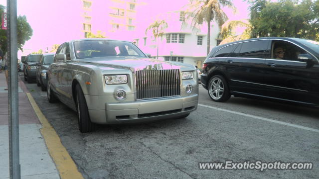 Rolls Royce Phantom spotted in Miami, Florida