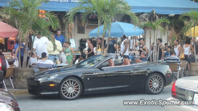 Aston Martin DB9 spotted in Miami, Florida