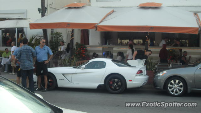 Dodge Viper spotted in Miami Beach, Florida