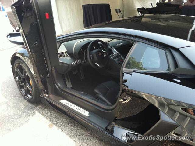 Lamborghini Aventador spotted in Baltimore, Maryland