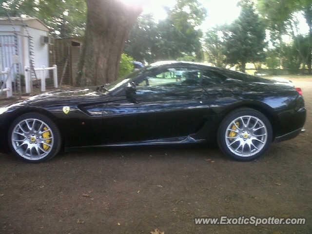 Ferrari 599GTB spotted in Shongweni, South Africa