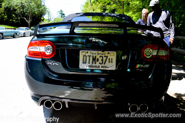 Jaguar XKR-S spotted in Brookline, Massachusetts