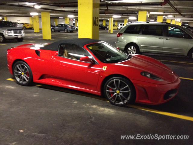 Ferrari F430 spotted in Waltham, Massachusetts