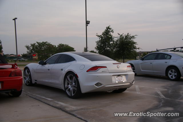 Fisker Karma spotted in Dallas, Texas
