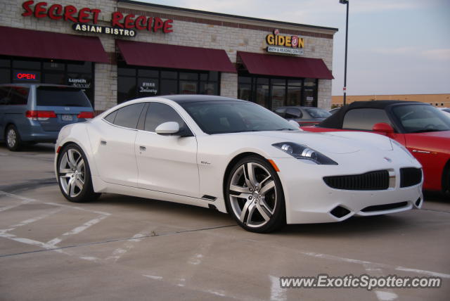 Fisker Karma spotted in Dallas, Texas