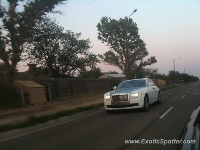 Rolls Royce Ghost spotted in Amarillo, Texas