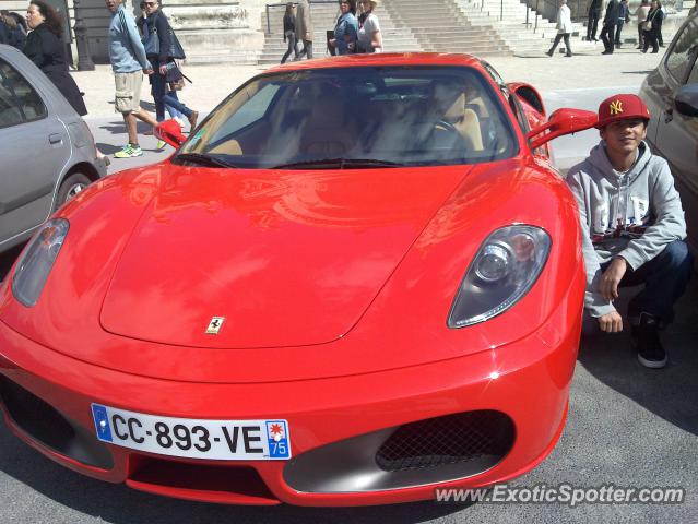 Ferrari F430 spotted in Paris, France