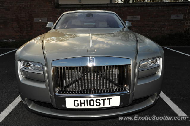 Rolls Royce Ghost spotted in Cheshire, United Kingdom