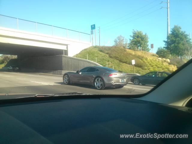 Fisker Karma spotted in Calabassis, California