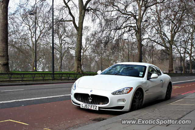 Maserati GranTurismo spotted in London, United Kingdom