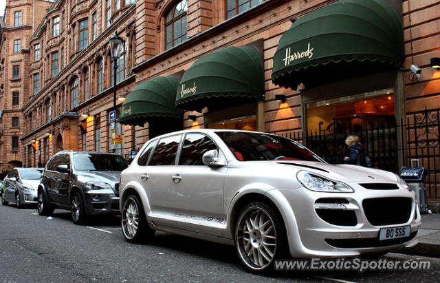 Porsche Cayenne Gemballa 650 spotted in London, United Kingdom