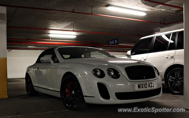 Bentley Continental spotted in London, United Kingdom