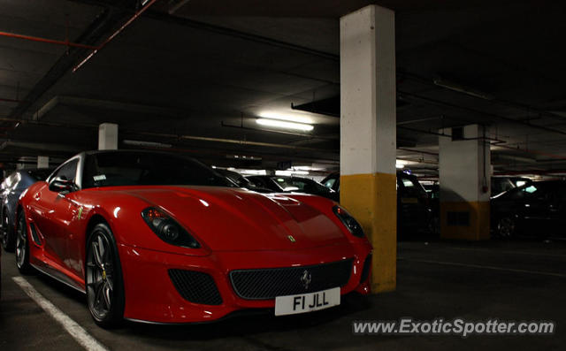 Ferrari 599GTB spotted in London, United Kingdom