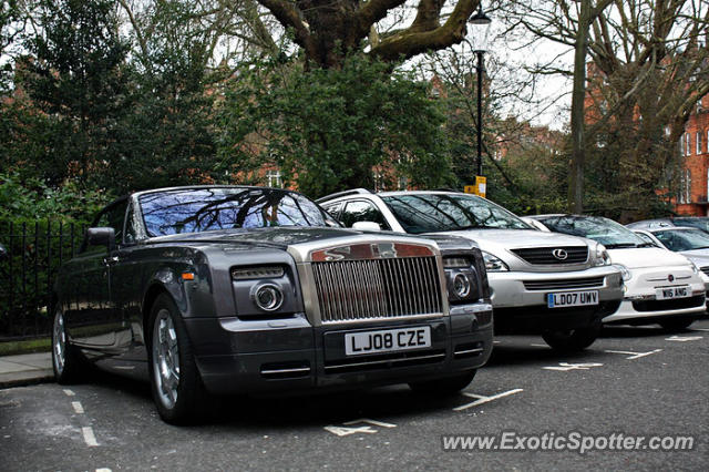 Rolls Royce Phantom spotted in London, United Kingdom