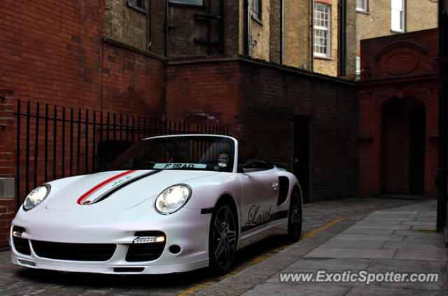 Porsche 911 Turbo spotted in London, United Kingdom
