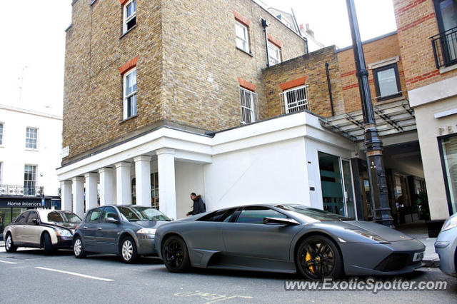 Lamborghini Murcielago spotted in London, United Kingdom