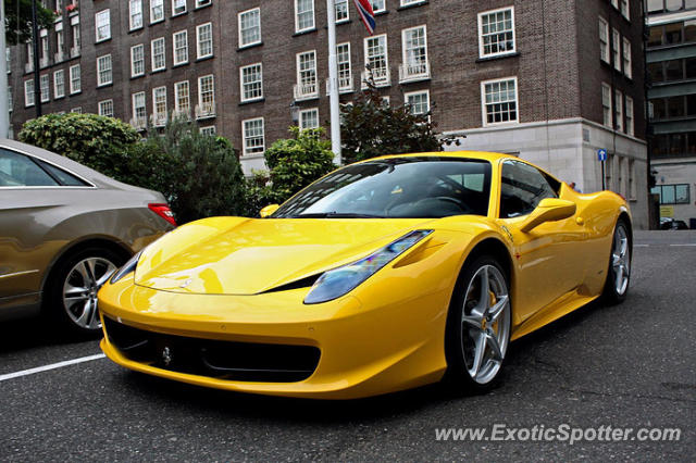 Ferrari 458 Italia spotted in Londen, United Kingdom