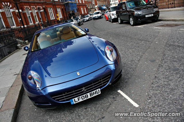 Ferrari 612 spotted in London, United Kingdom