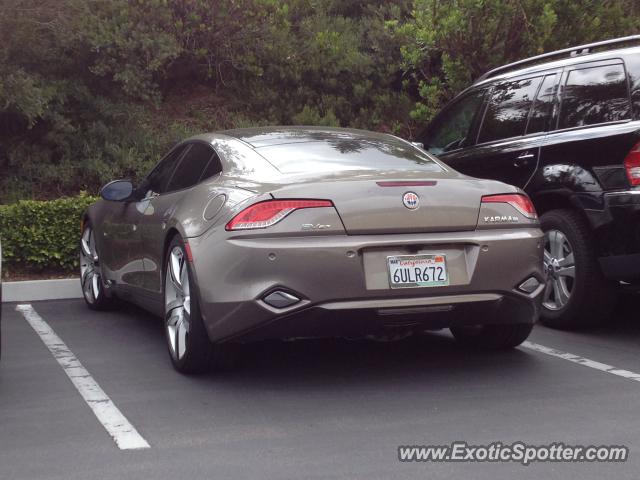 Fisker Karma spotted in Del Mar, California