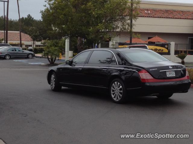 Mercedes Maybach spotted in Del Mar, California