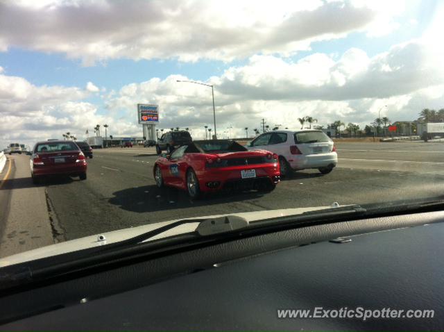 Ferrari F430 spotted in Riverside, California