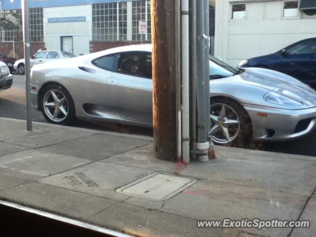 Ferrari 360 Modena spotted in Alameda, California