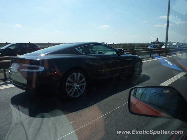 Aston Martin DB9 spotted in Brussels, Belgium