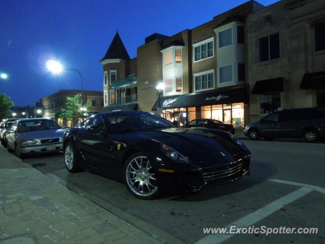 Ferrari 599GTB spotted in Barrington, Illinois