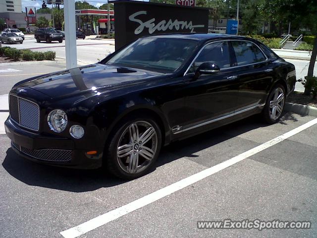 Bentley Mulsanne spotted in Tampa, Florida