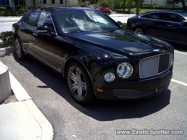 Bentley Mulsanne spotted in Tampa, Florida