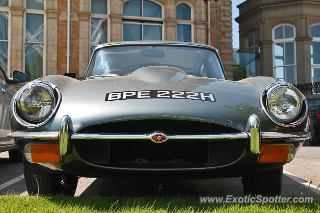 Jaguar E-Type spotted in York, United Kingdom