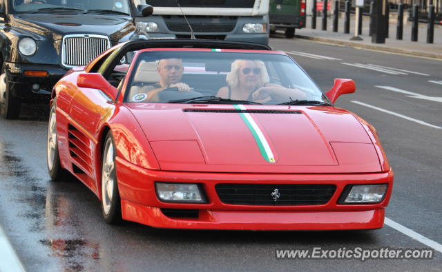 Ferrari 348 spotted in London, United Kingdom
