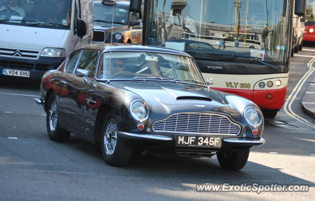 Aston Martin DB6 spotted in London, United Kingdom