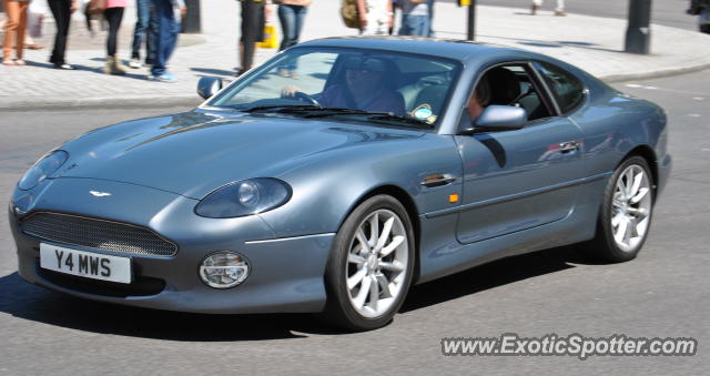 Aston Martin DB7 spotted in London, United Kingdom