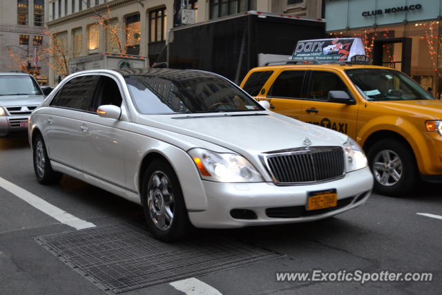 Mercedes Maybach spotted in New York City, New York