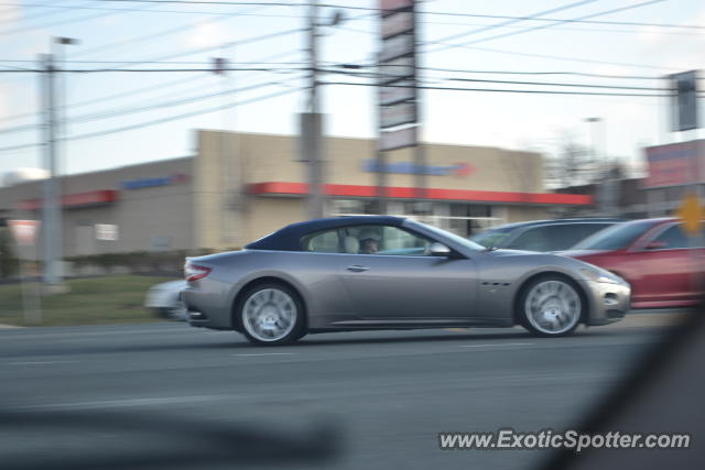 Maserati GranCabrio spotted in Wilmington, Delaware